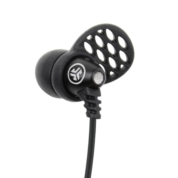 JLab Bluetooth Wireless Ear Buds Black Audio Metal Sweatproof 6 Hours Play NWT - Picture 9 of 15